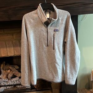 Mens Patagonia Better Sweater 1/4 zip pullover